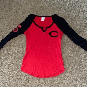 Pink Cincinnati Reds Tee
